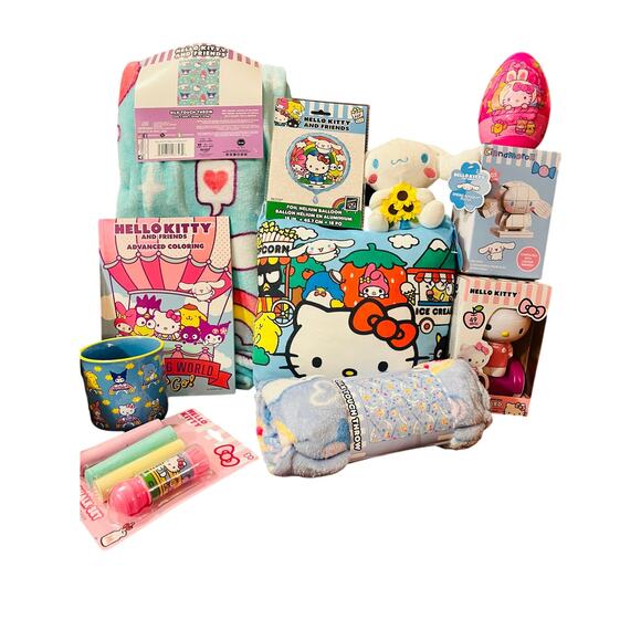 Hello kitty adorable Easter Bundle 40 by 50 hello friendship small cinnamoroll - Picture 3 of 3